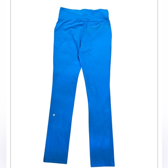 Lululemon 🍋Athletica Electric Blue Jogger Straight Leg/31”/ Size 10 - Picture 3 of 6